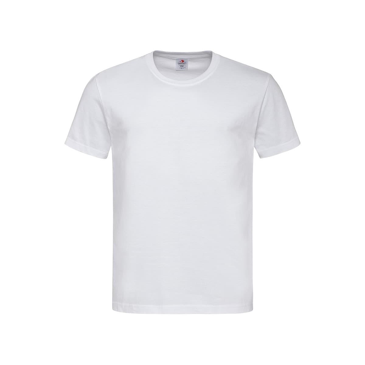 Stedman Classics Stedman Comfort-T-shirt voor heren 2XL wit