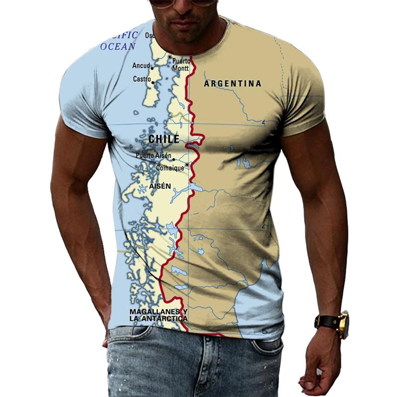 ETST WENDY 05 Mooie Land Chili Mannen T-shirts Sumemr Fashion Casual 3D Gedrukt Korte Mouw Knappe Harajuku Trend Ronde Hals Tees Tops 6XL