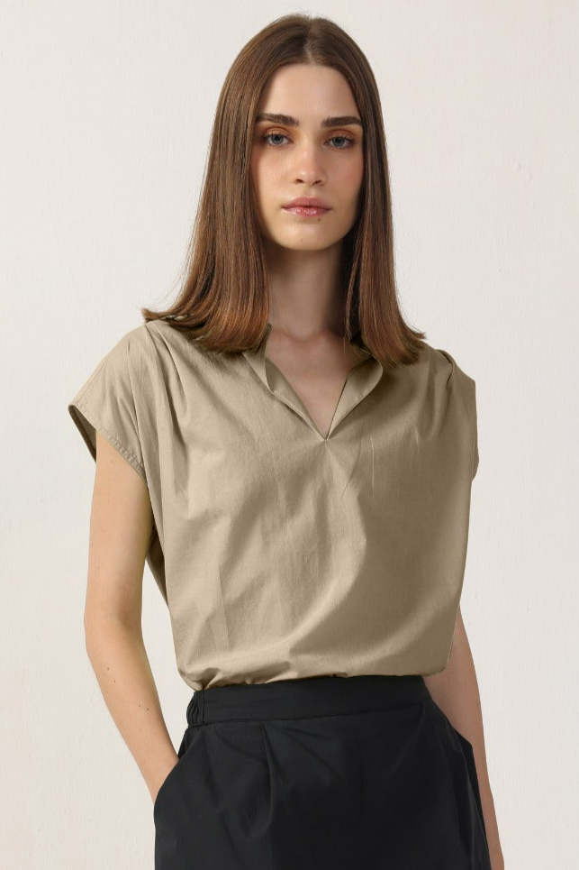 Neu Nomads US Damen vegan Bluse Elettra Stone
