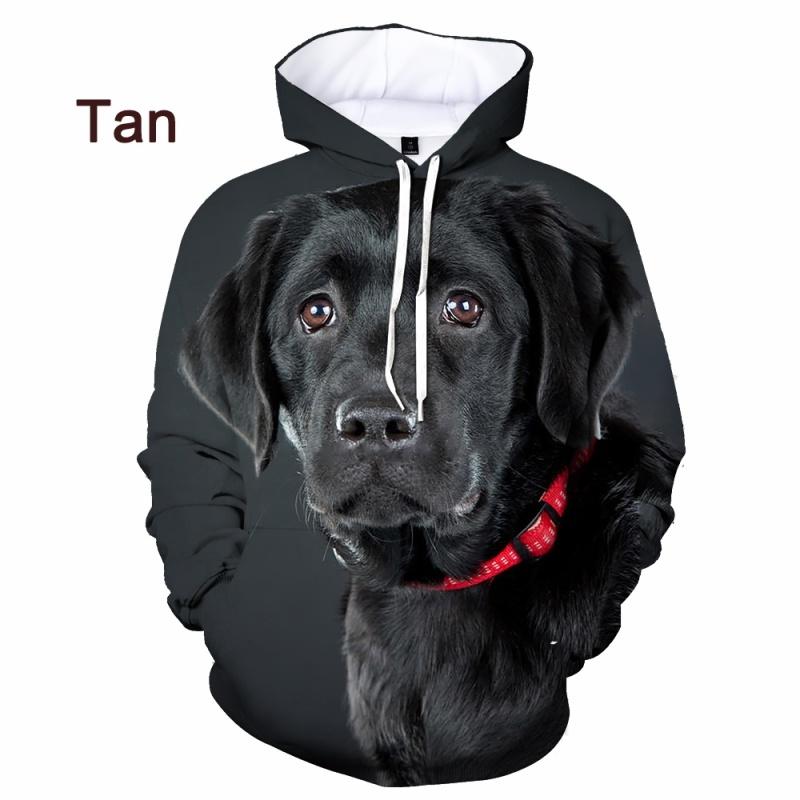 ETST WENDY 005 Nieuwste Labrador Retriever 3D Hoodie Persoonlijkheid Mode hond Mannen Vrouwen Fun Casual Hiphop trui Hoodie XXL
