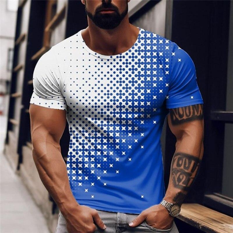 ETST 03 Zomer sneldrogend materiaal sport-T-shirts Outdoor Run Fitness trainingspakken Mode O-hals T-shirt voor heren Casual ademende tops XL