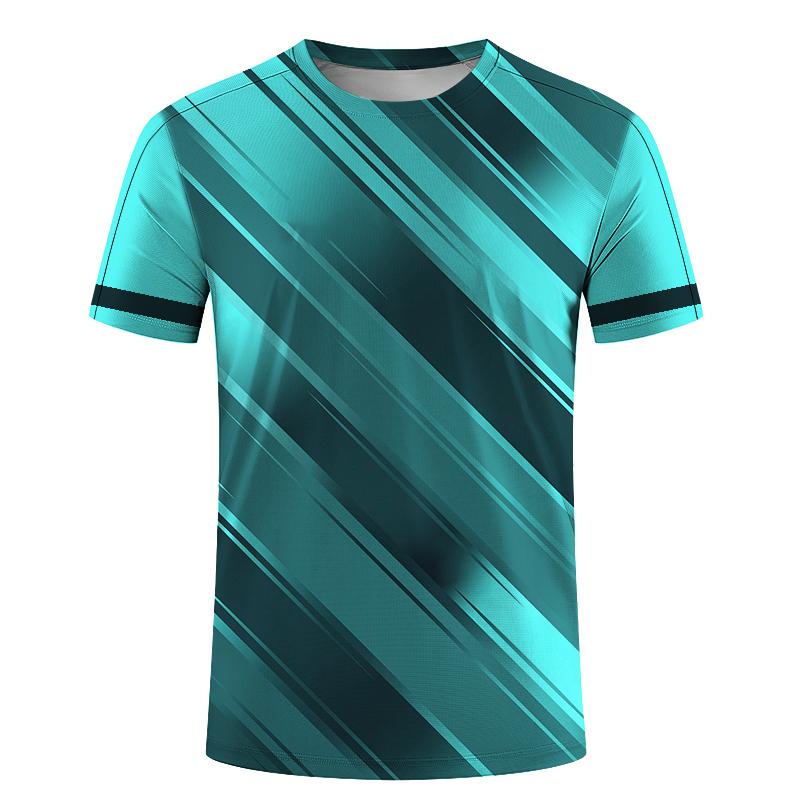 ETST 03 Zomer Ademende Trainingskleding Outdoor Tennis Sport Heren T-shirts Casual O-hals Dames Trainingspak Oversized Korte Mouw Tops L