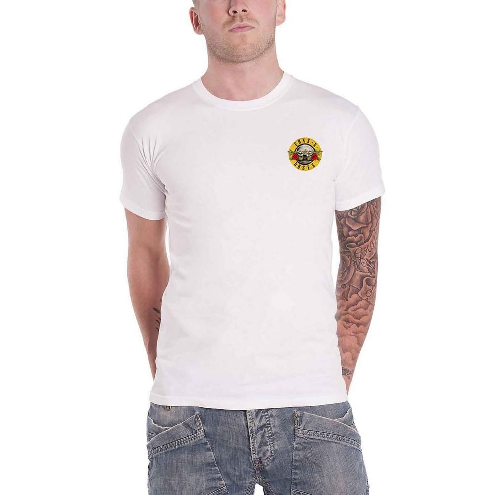 Guns N' Roses Guns N Roses Unisex volwassen klassiek logo T-shirt XL wit