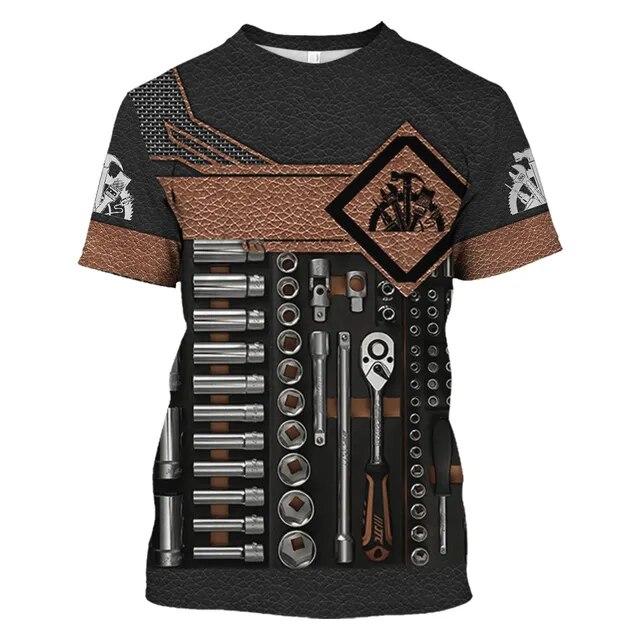 ETST WENDY 005 Mannen T-shirt Vintage T-shirt Zomer Kleding Gepersonaliseerde Naam Monteur 3d Print Tops 5xl Straat Casual Sport Oversized Trui XS