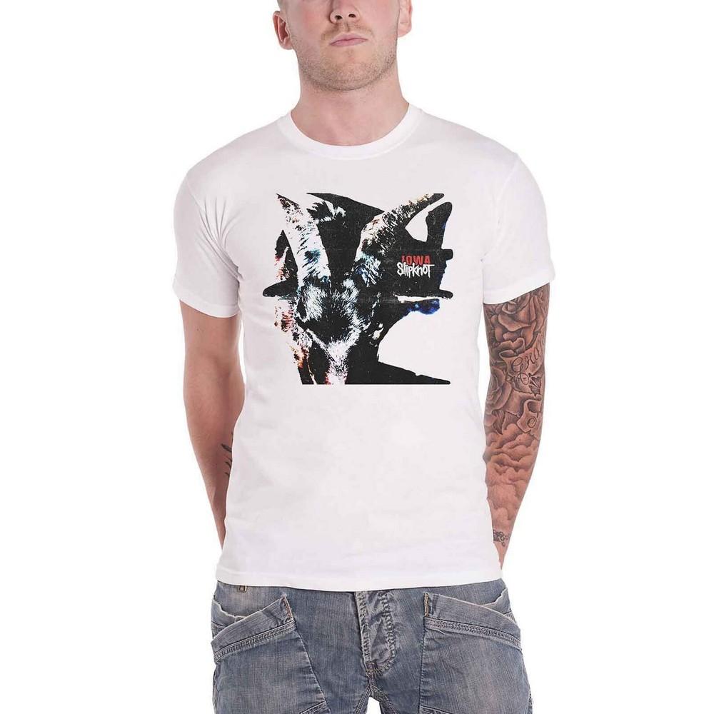 Slipknot Unisex volwassen Iowa geit T-shirt S
