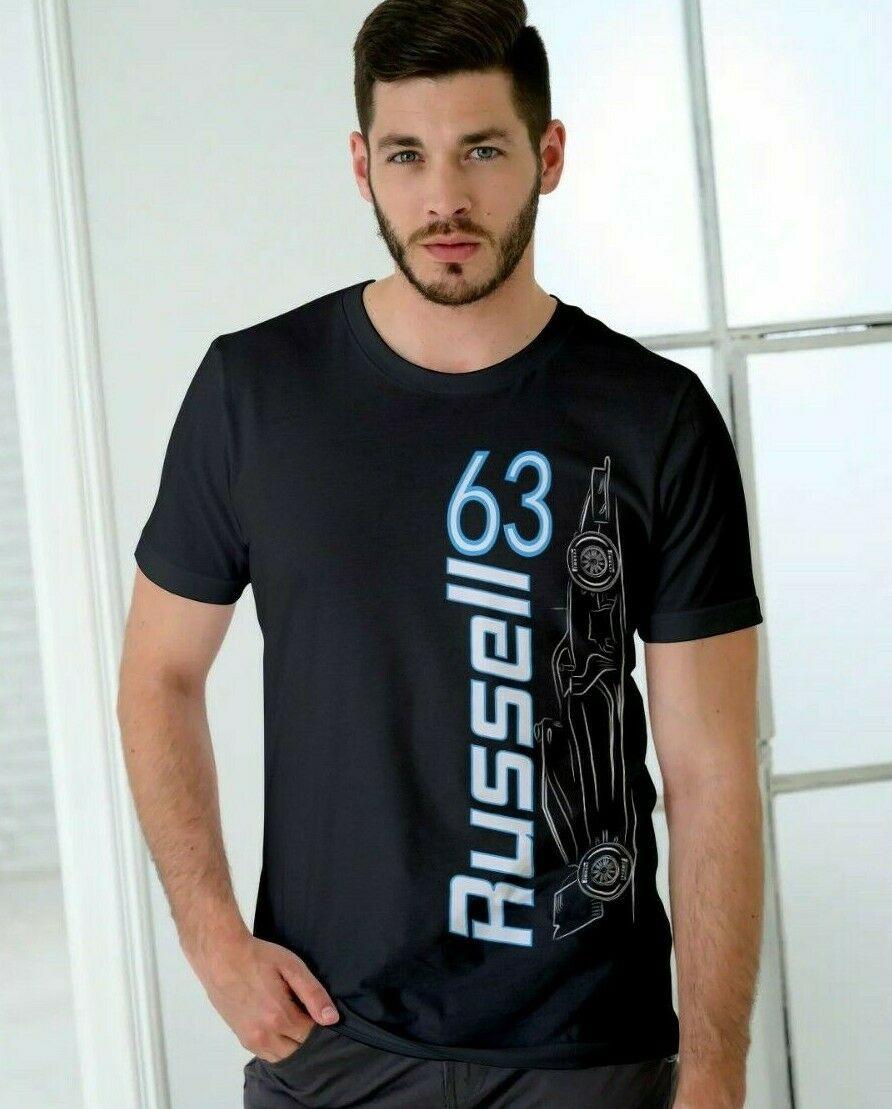 91340102MA8PEYKW2E George Russell F1 T-shirt kinderen volwassenen XXXXL