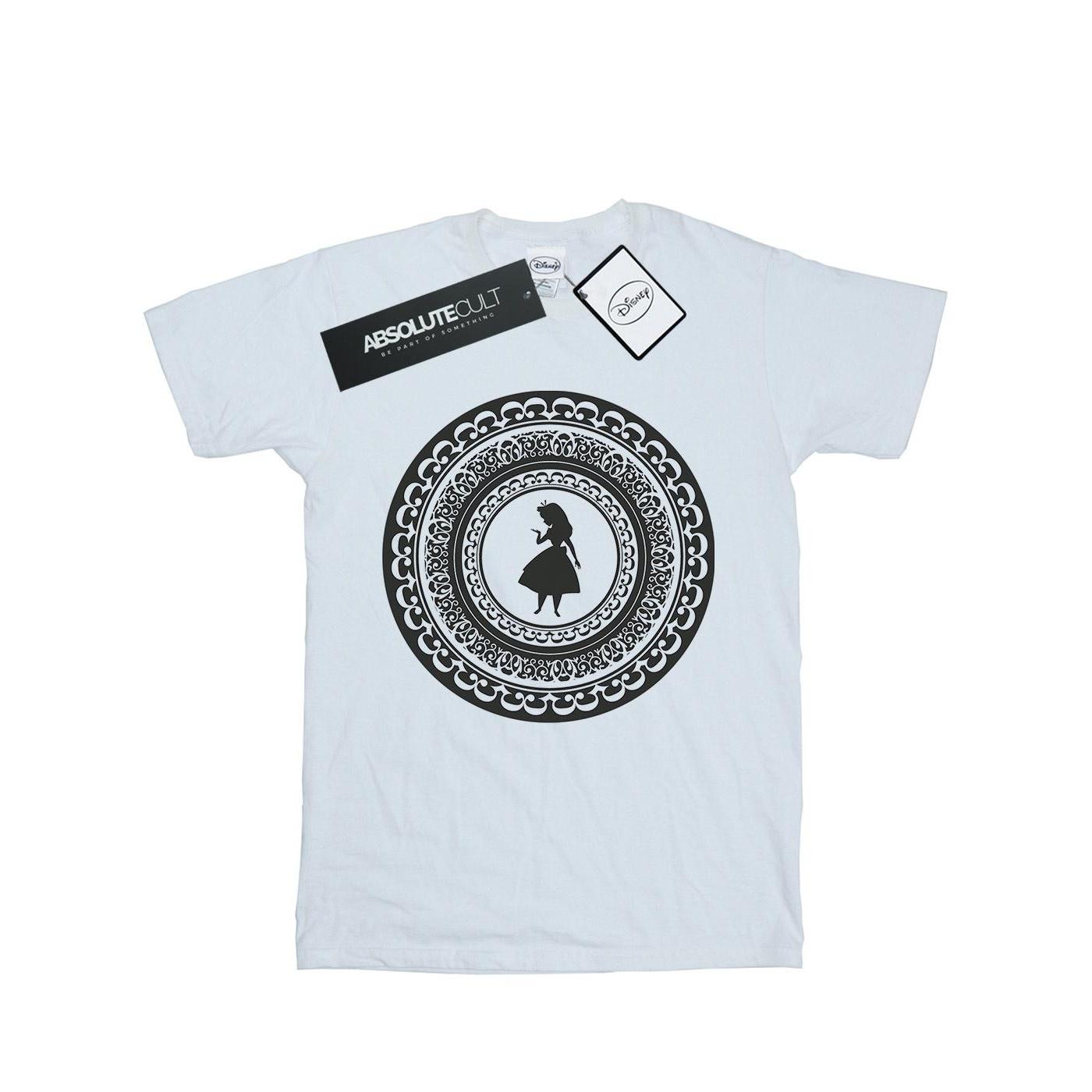 Disney Heren Alice In Wonderland Circle T-shirt XXL
