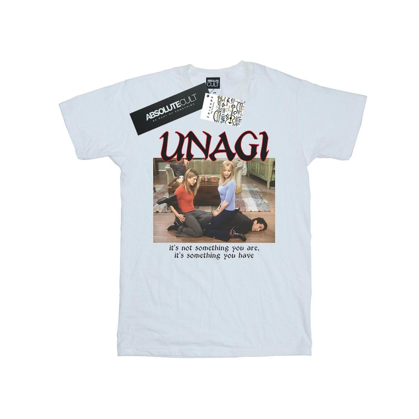 Friends Vrienden Unagi foto T-shirt voor heren XXL