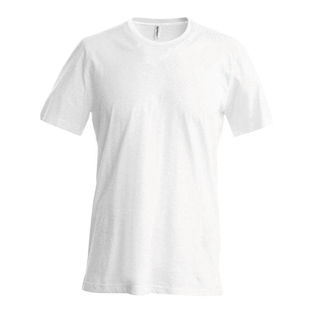 Kariban Heren T-shirt met ronde hals XXL wit
