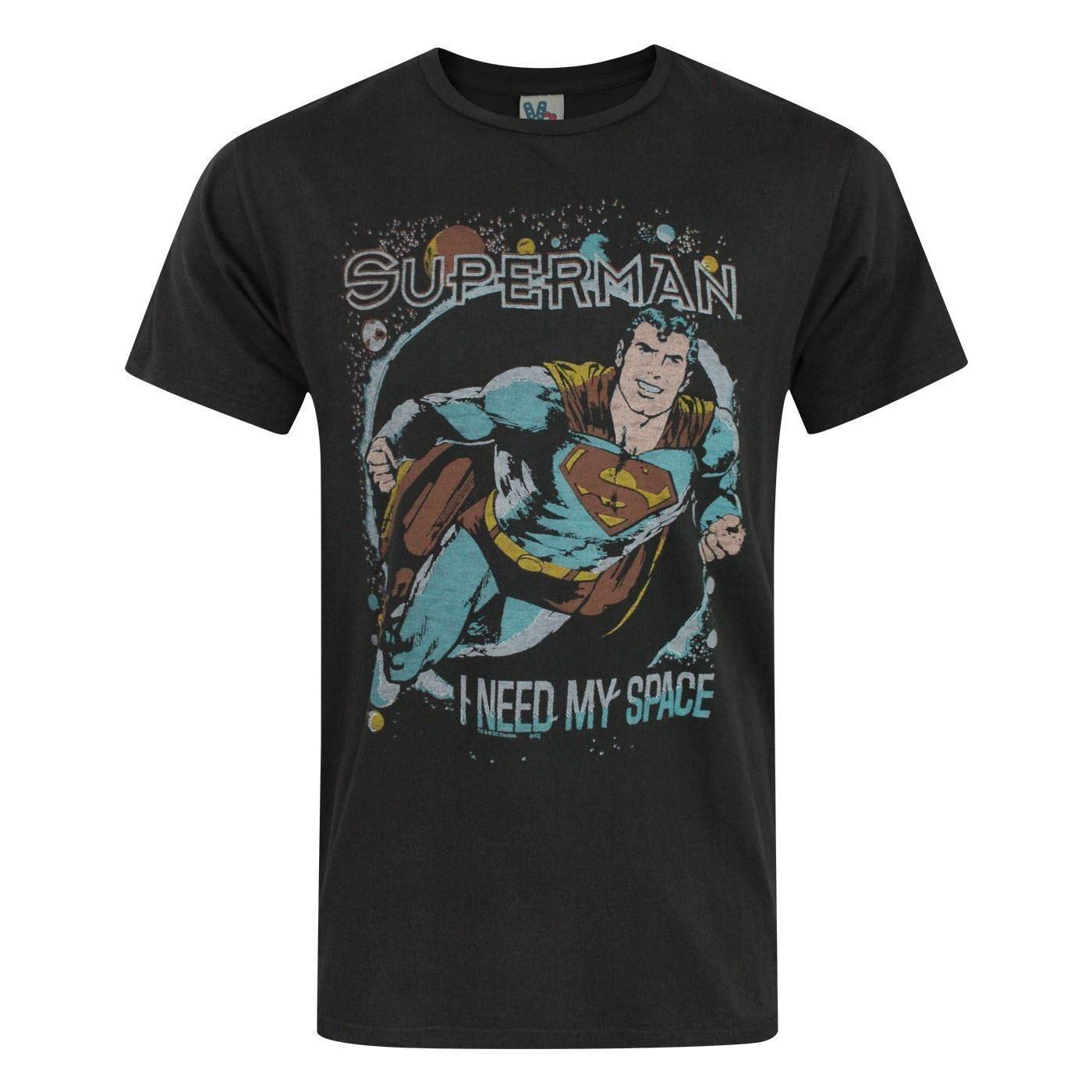 Pertemba FR - Apparel Junkfood heren ik heb mijn ruimte Superman T-shirt nodig L