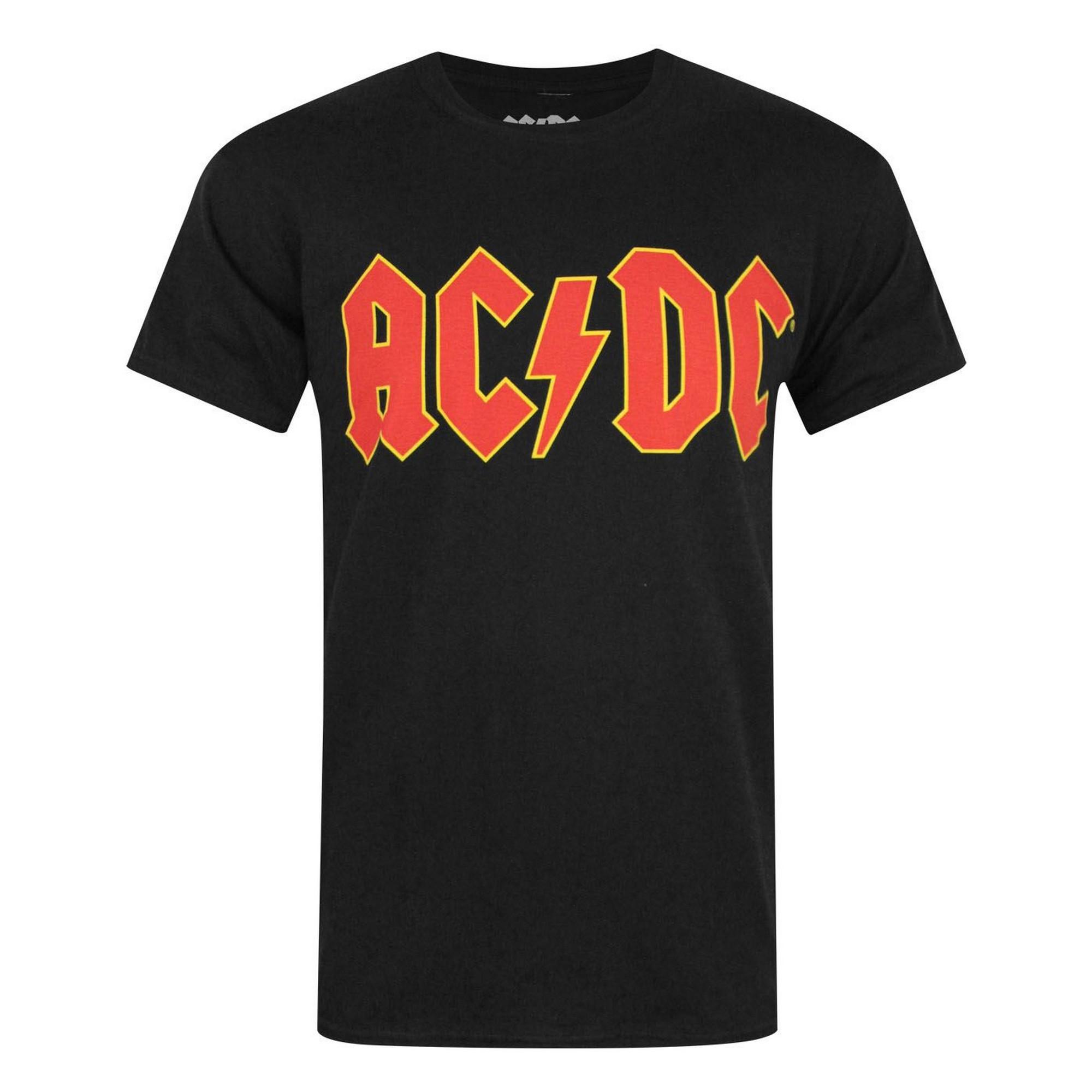 AC/DC herenlogo-T-shirt 2XL