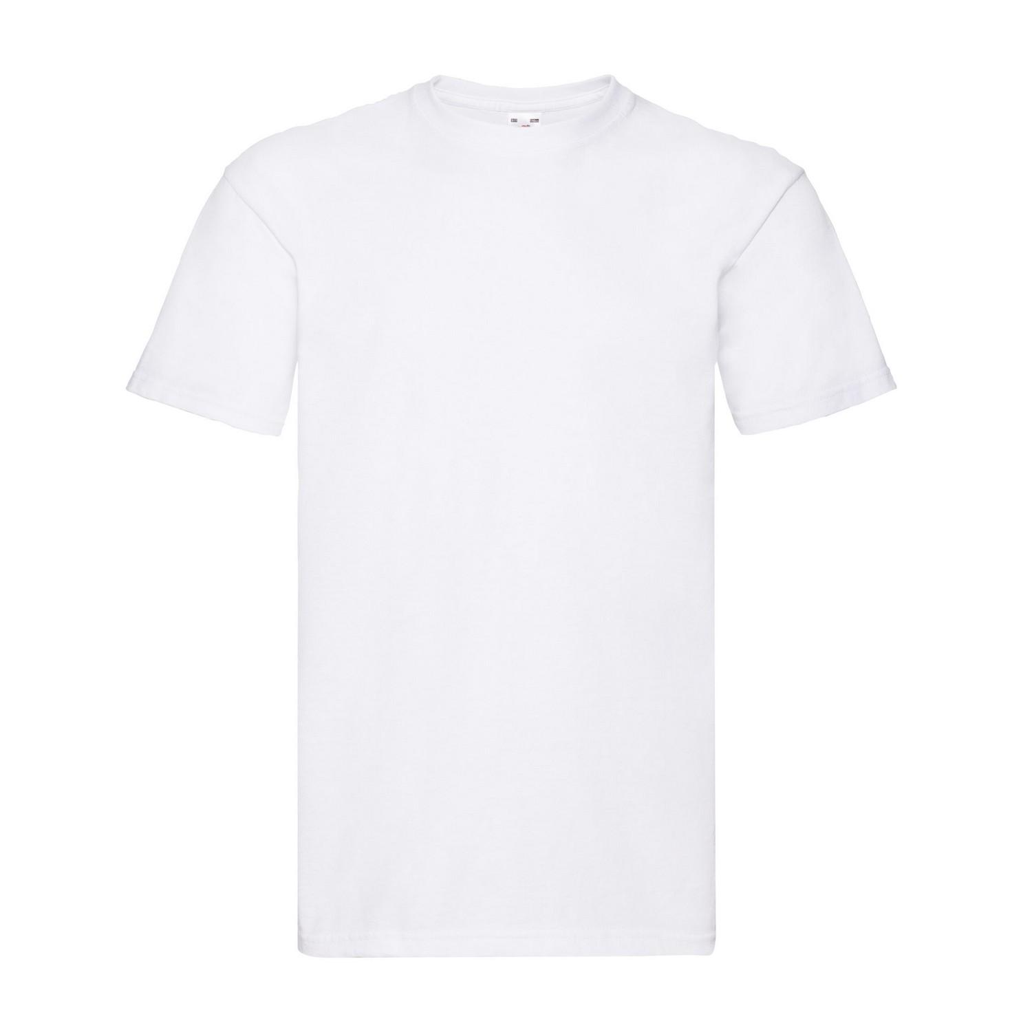 Fruit Of The Loom Mens Super Premium Plain T-Shirt L
