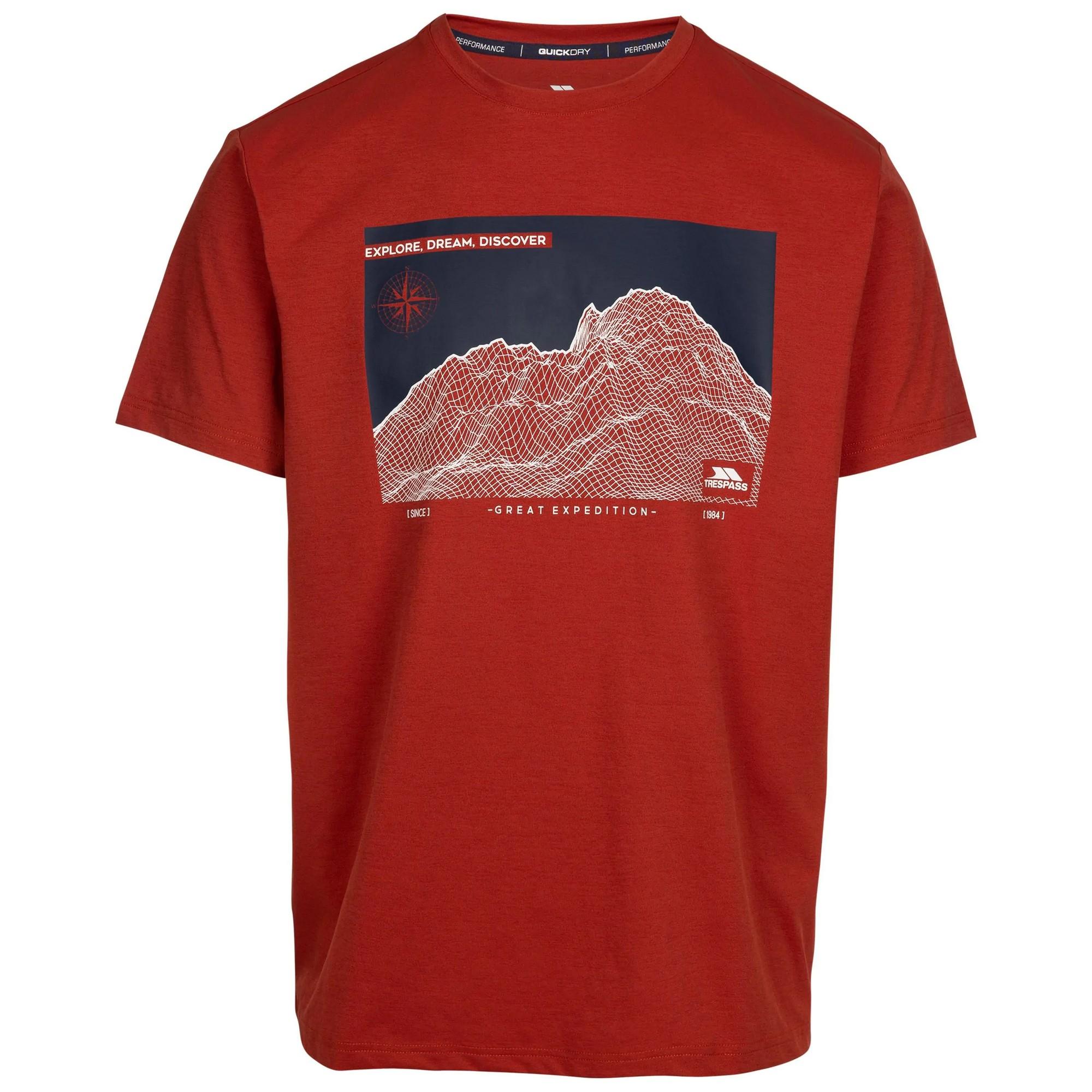 Trespass Mens Sirgis Mountain TP75 T-Shirt M