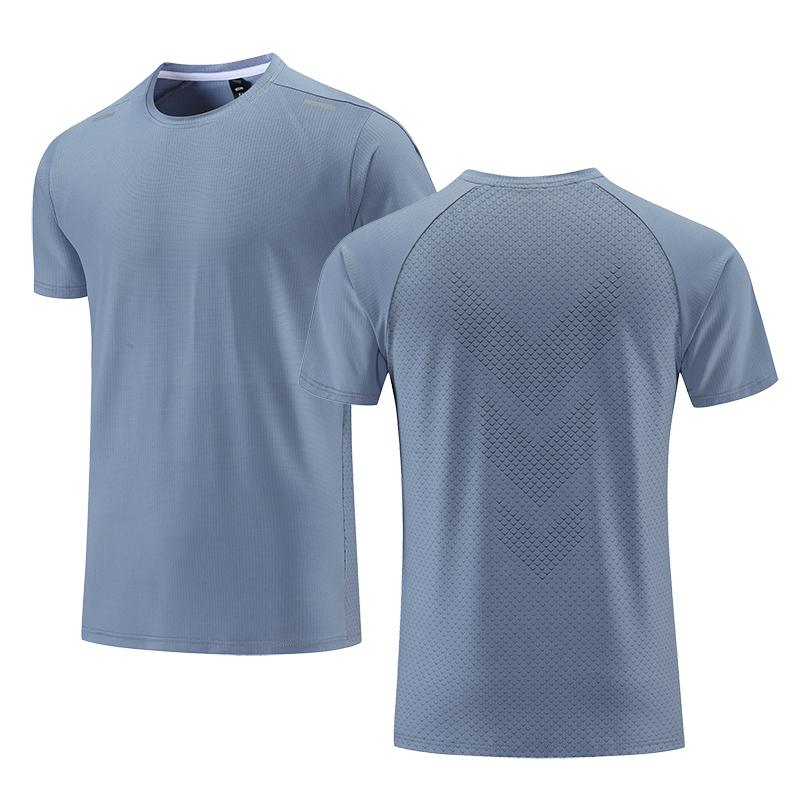 ETST 03 Snel drogende heren hardloop T-shirt Fitness Sport Top Gym Training Shirt Ademend Joggen Casual Sportkleding Modieuze Unisex Tops 6XL