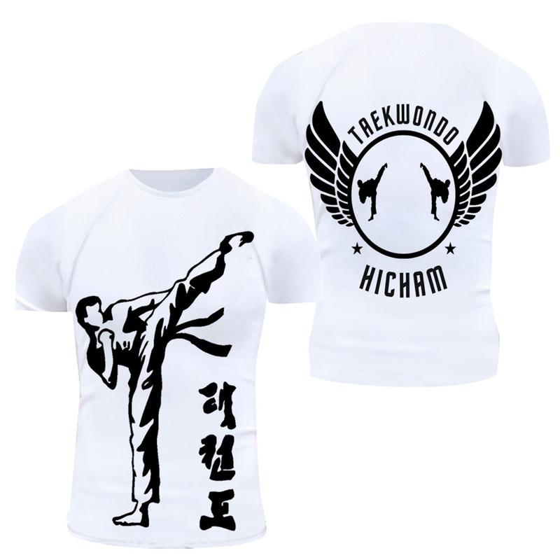 ETST WENDY 005 3D Taekwondo Judo Bedrukking T-shirt Kinderen Mode Sport Korte Mouwen Heren Zomer Gym Kleding Harajuku T-shirts Coole Tops L