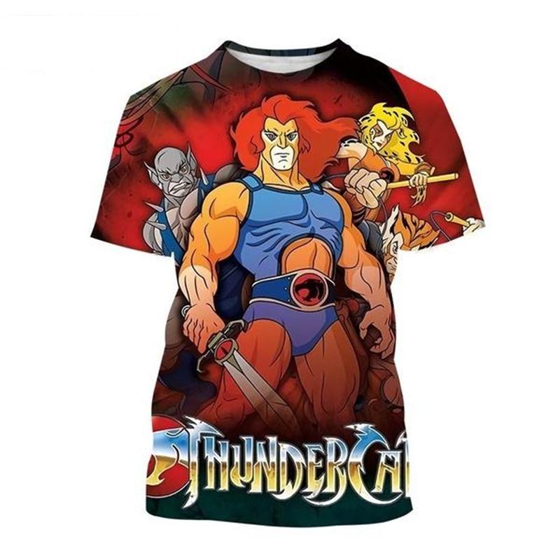 ETST WENDY 05 Anime Thundercats T-shirts 3D-print Heren Dames Mode Ronde hals Oversized Korte mouw T-shirt Kinderen T-shirts Tops Herenkleding 6XL