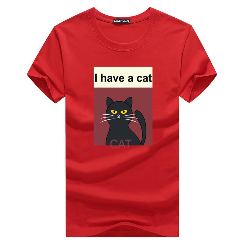 QICED Zomer T-shirt met korte mouwen Heren O-hals Trend Ondershirt XXXXXL rood