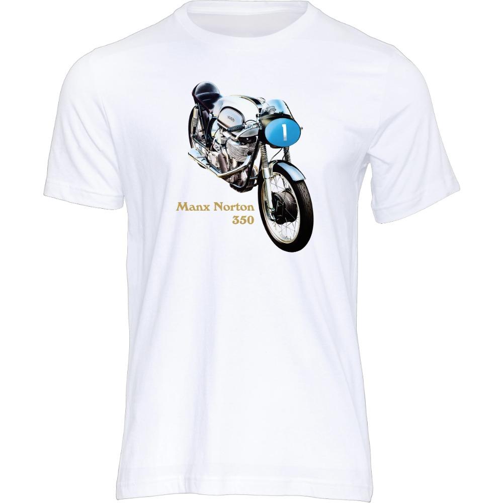Comfortable season Manx Norton 350 Motorcycle T-Shirt Men Women Cotton Tees High Quality Short Sleeve Summer Tops Men's T-shirt Streetwear XXXXXL