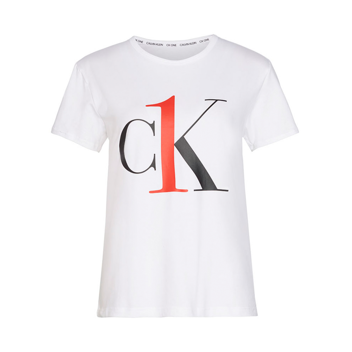 Calvin klein Bemanningslid t-shirt, wit