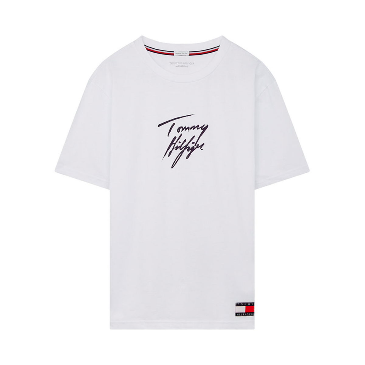 Tommy hilfiger Logo t-shirt, wit
