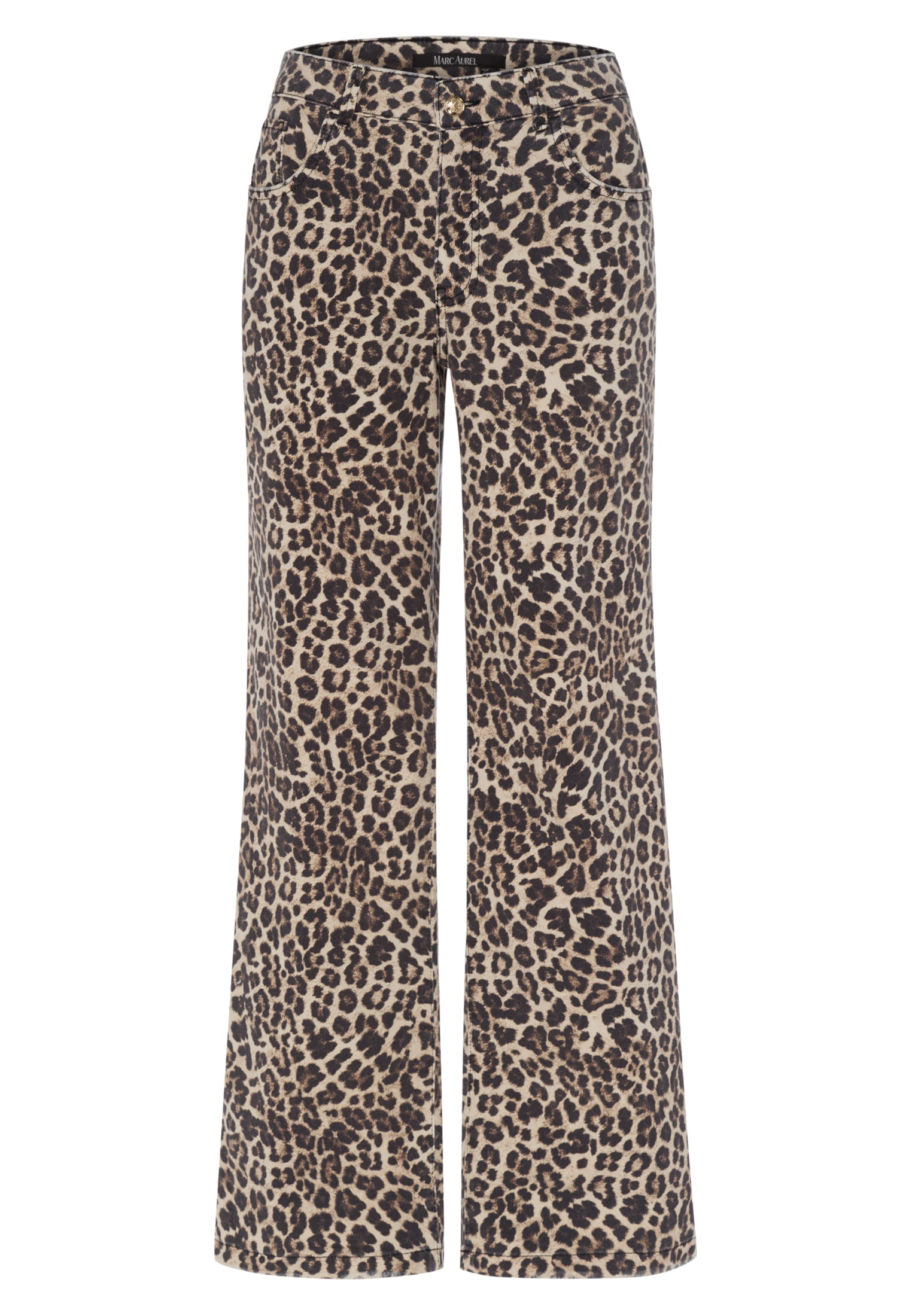 MARC AUREL Jeans mit Leoprint