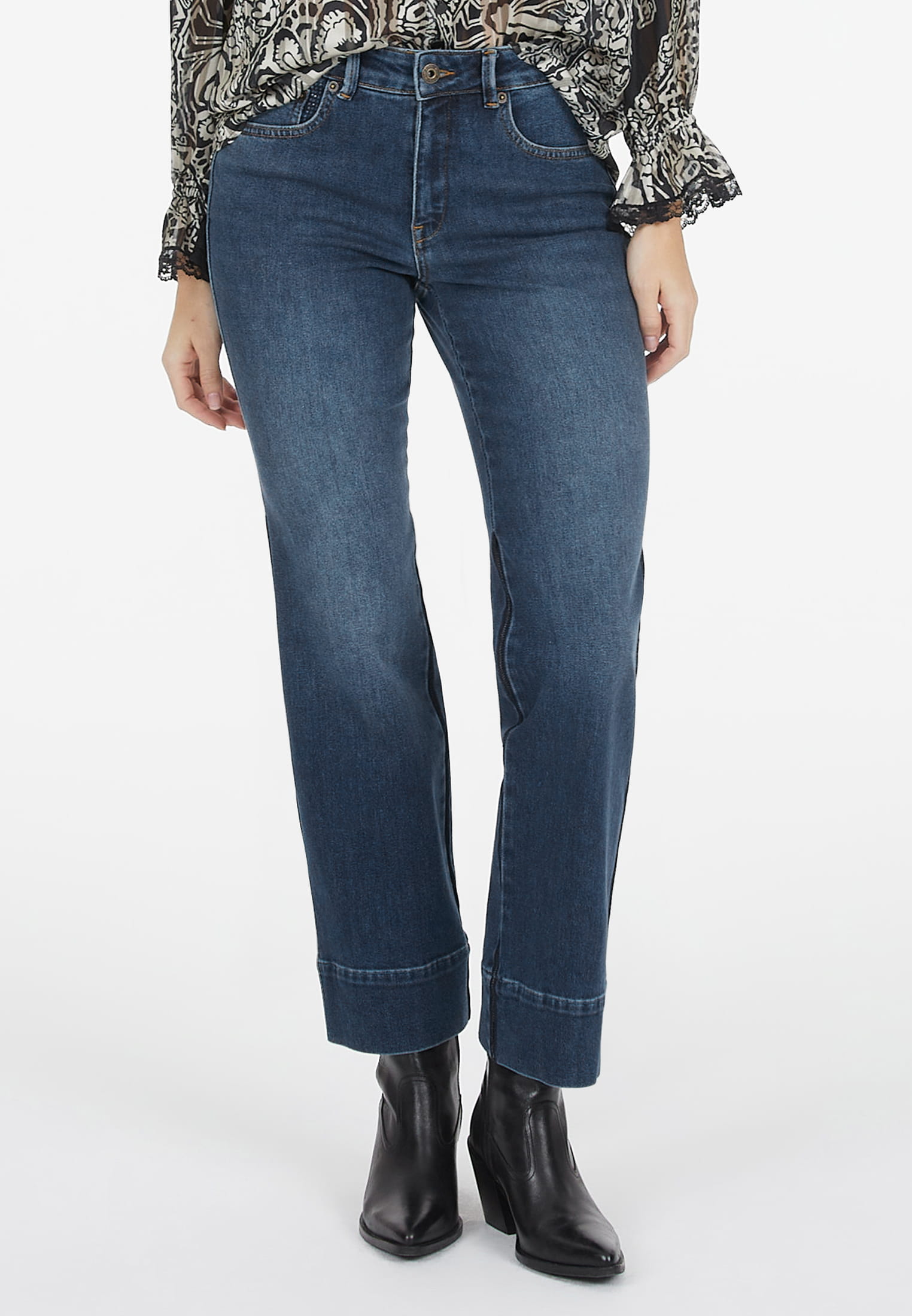 MARC AUREL Flared Jeans aus Comfortstretch