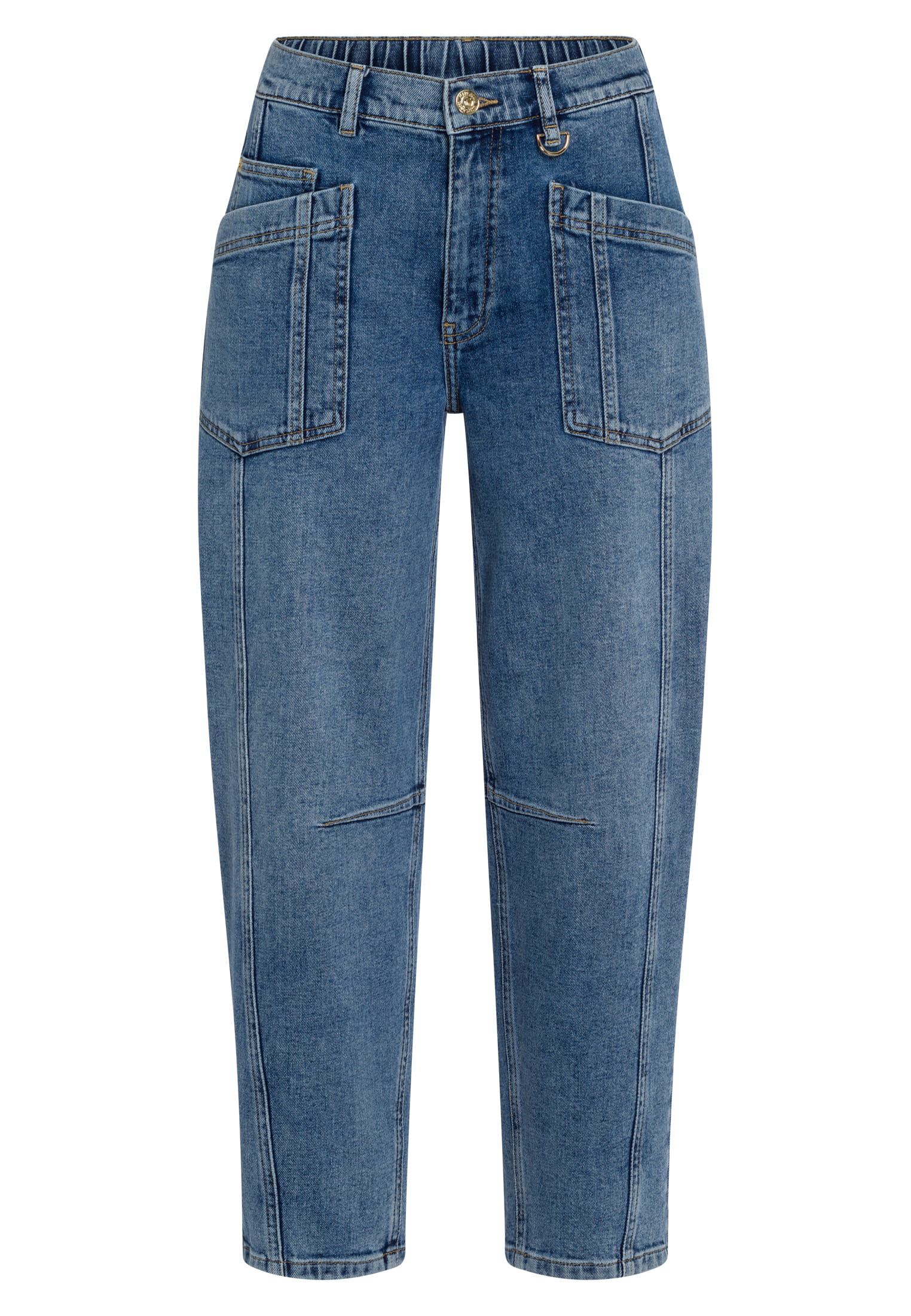 MARC AUREL Jeans mit Kontrastnähten