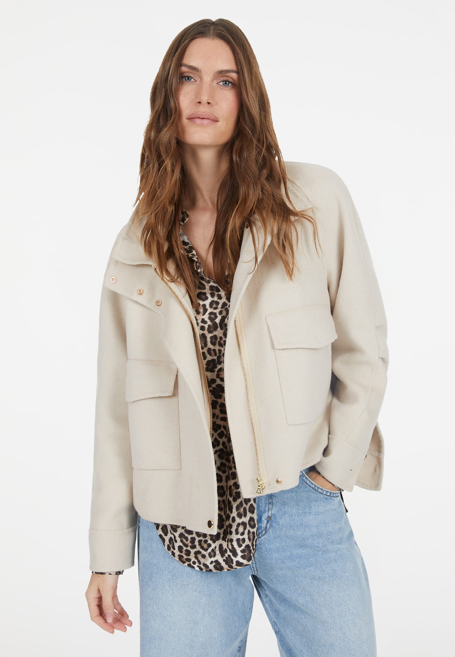 MARC AUREL Jacke aus Double-Face