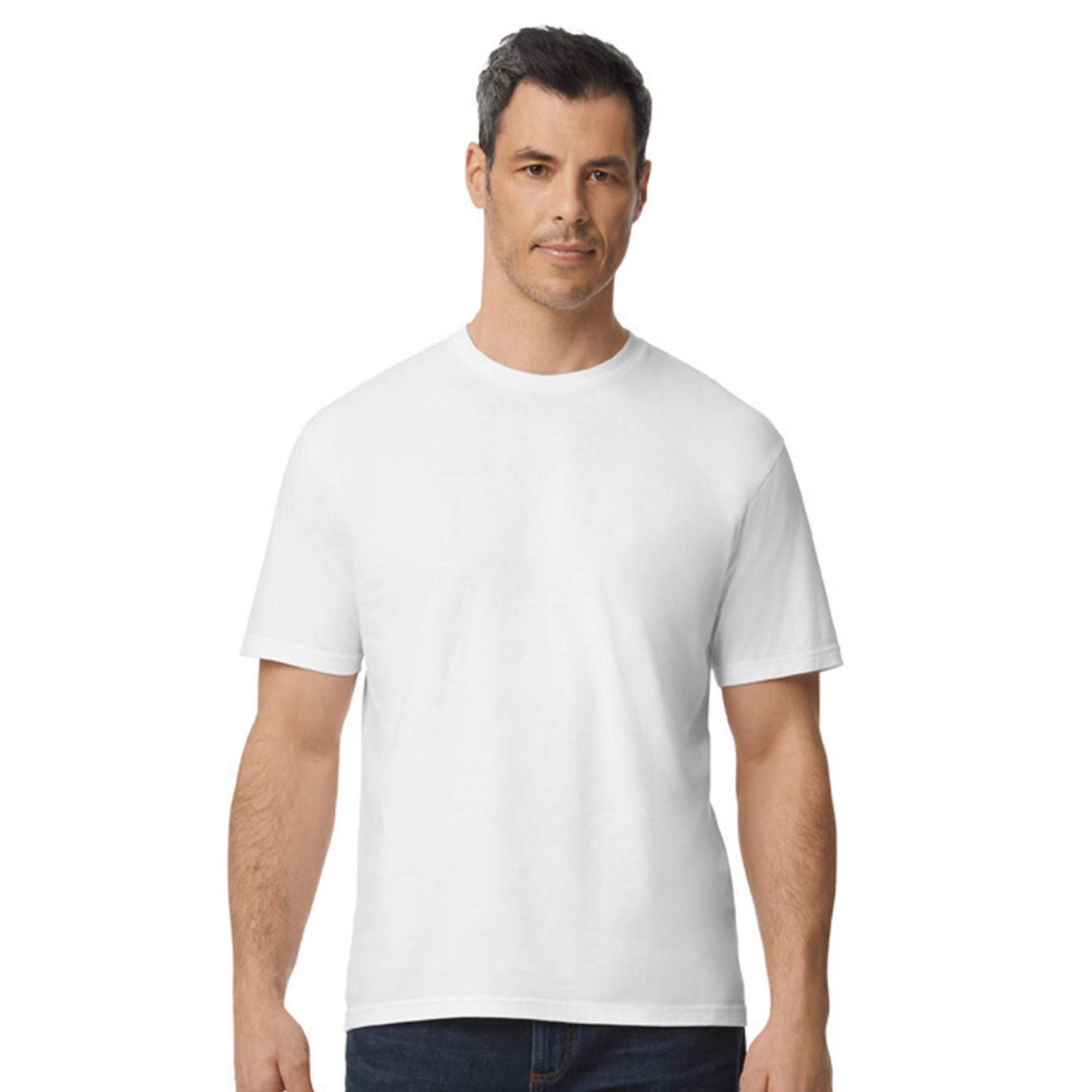 Gildan Unisex Softstyle effen middengewicht T-shirt voor volwassenen XL wit