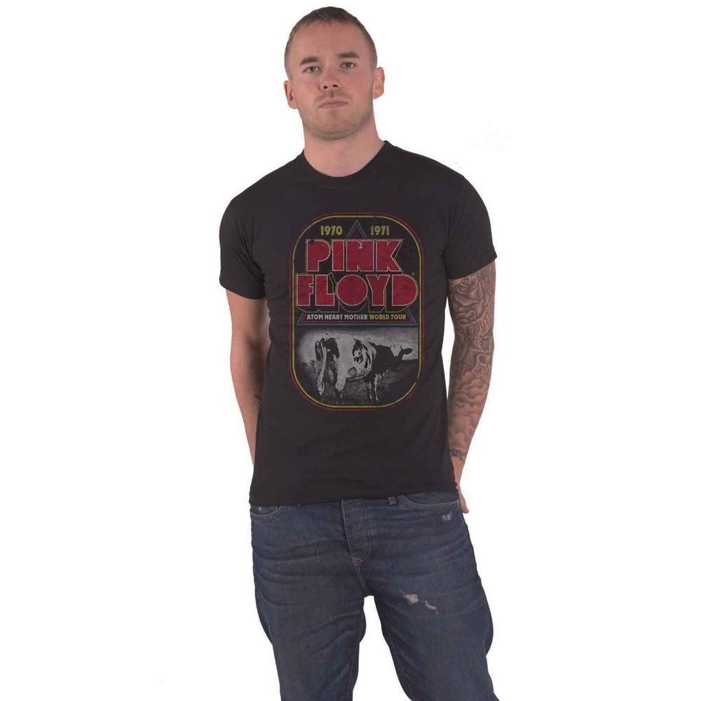 Pink Floyd Unisex volwassen AHM Tour T-shirt XXL zwart