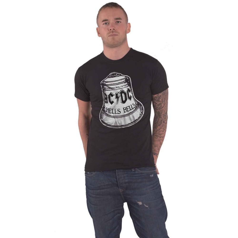 AC/DC Unisex volwassen Hells Bells T-shirt XL zwart