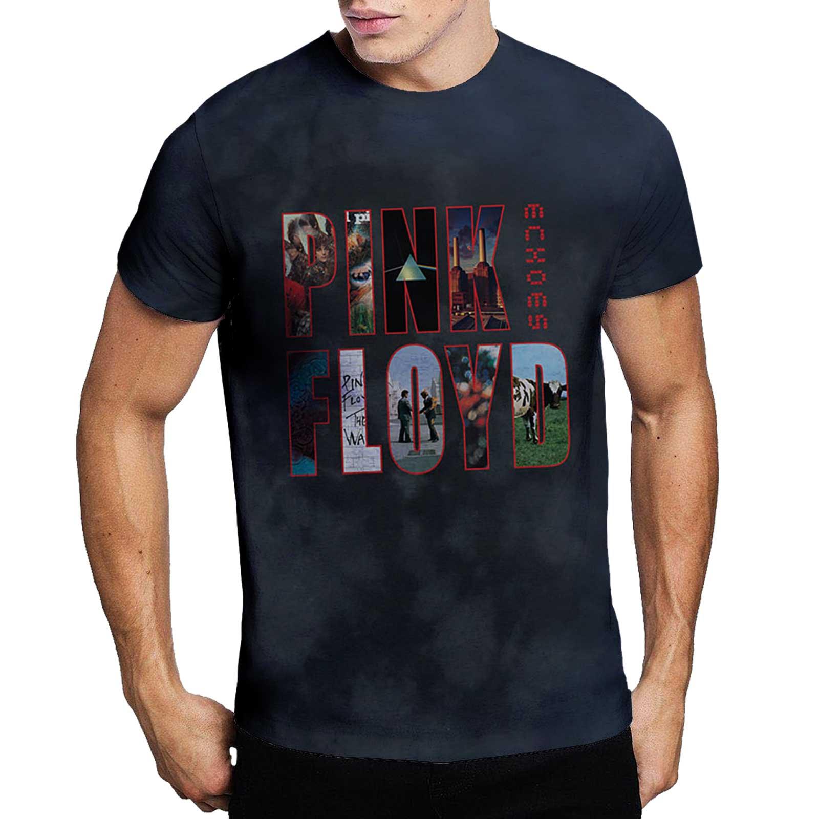 Pink Floyd Unisex volwassen Echoes Album Montage T-shirt XXL zwart