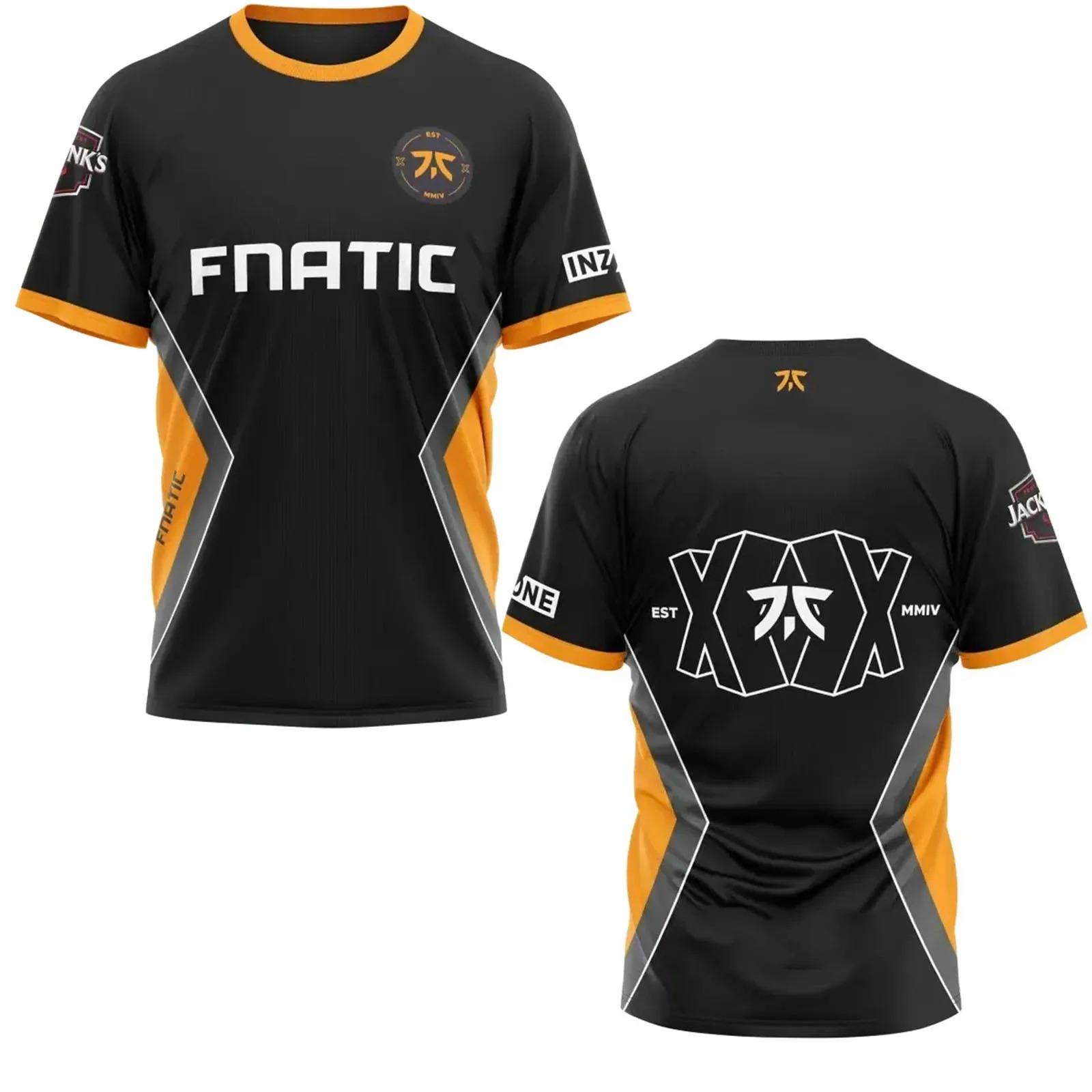 ETST 011 Nieuw T-shirt Esports Uniform Zomer Heren Ronde Hals 3D Geprint Ademend en Veelzijdig Buitensporten Korte Mouw Tops 2XL