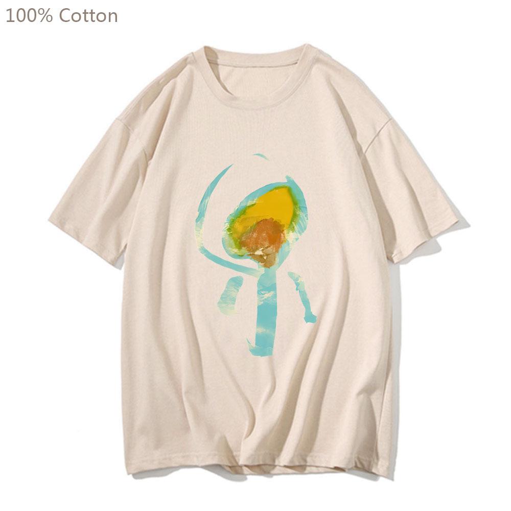 Trendy discount Nujabes Metaforische Muziek Seba Jun T-shirts HEREN Lo-Fi Jazz Hip Hop T-shirts 100% Katoen Casual T-shirts Vier Seizoenen Anime Print Top XS zand