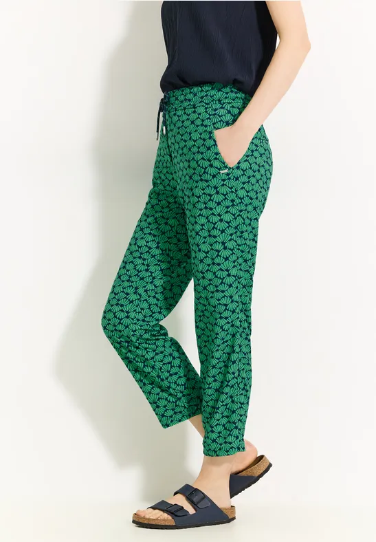 Cecil 7/8-broek met print