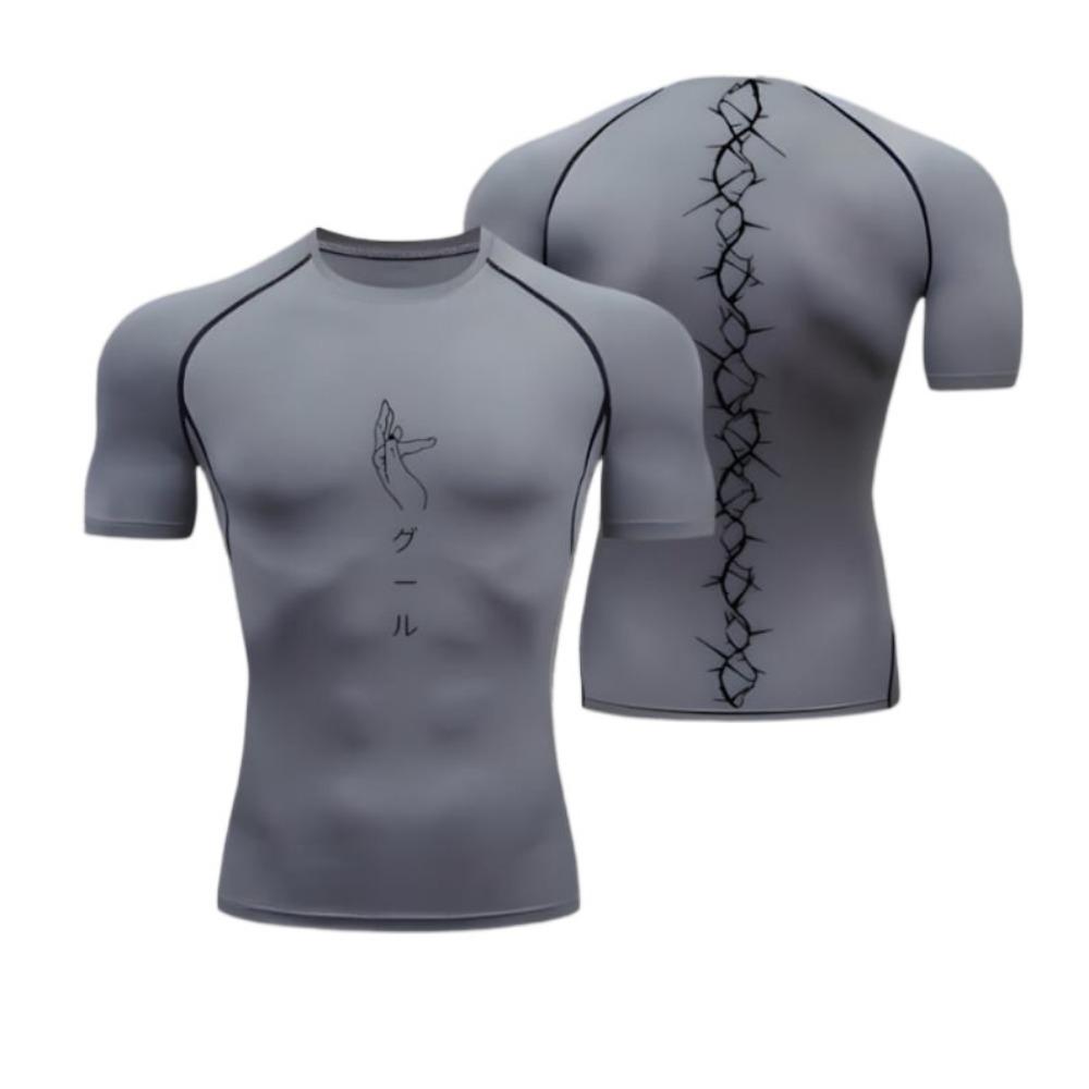 Xin nan zhuang Kaneki Compressieshirt | Ken Kaneki, Tokyo Ghoul, Anime, Gym, Sportkleding, Anime Shirt, Spier shirt, Compressies 3XL