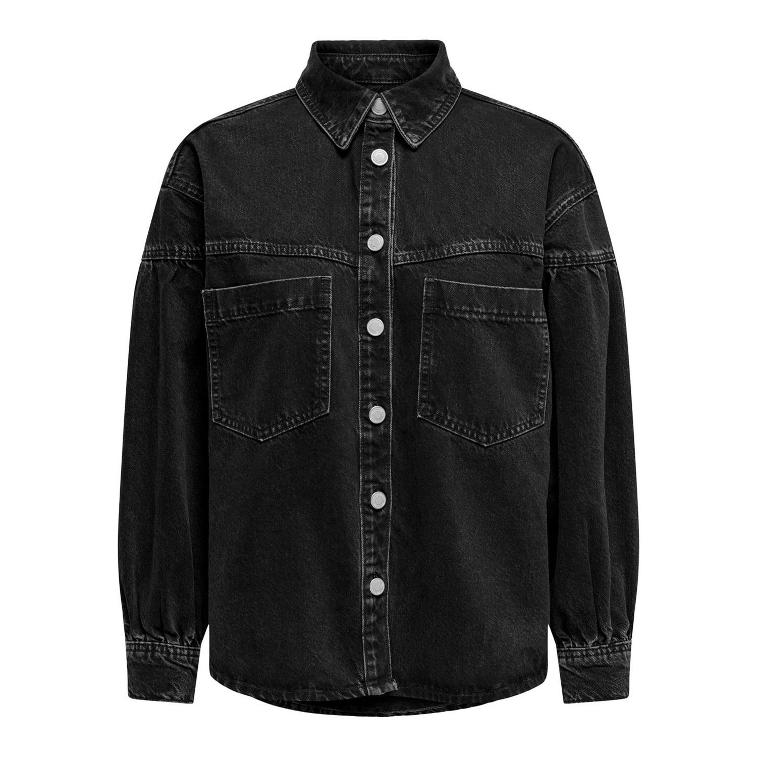 Only Anni Long Sleeve Shirt Denim Jacket