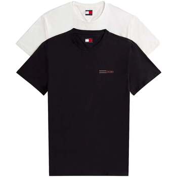 Tommy Jeans T-shirt  2 Pack Slim T-Shirts Ecru/Black