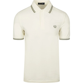 Fred Perry T-shirt  Polo Twin Tipped M3600 Ecru
