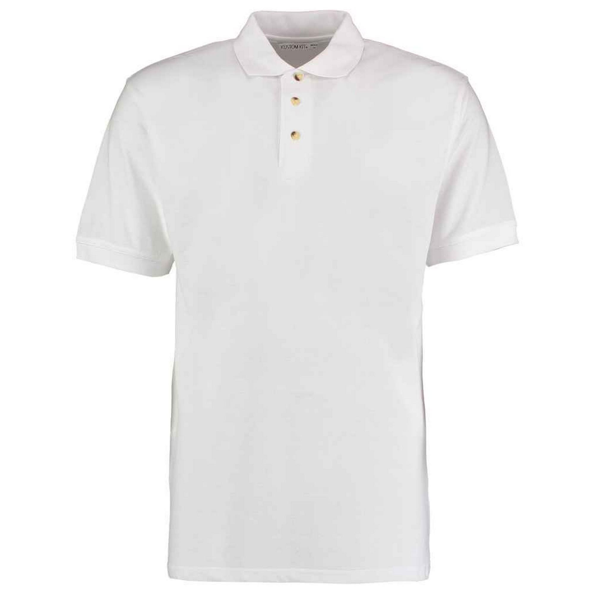 Kustom Kit Heren werkkleding gemêleerd poloshirt S
