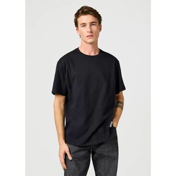 Wrangler T-shirt  112365120 SS SOLID TEE-BLACK