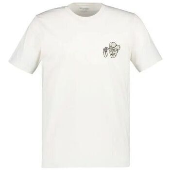 Wrangler T-shirt  112362805-WHITE