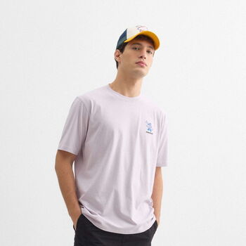 Munich T-shirt Korte Mouw  Oversize t-shirt pixel streetwear 2507461 Violeta