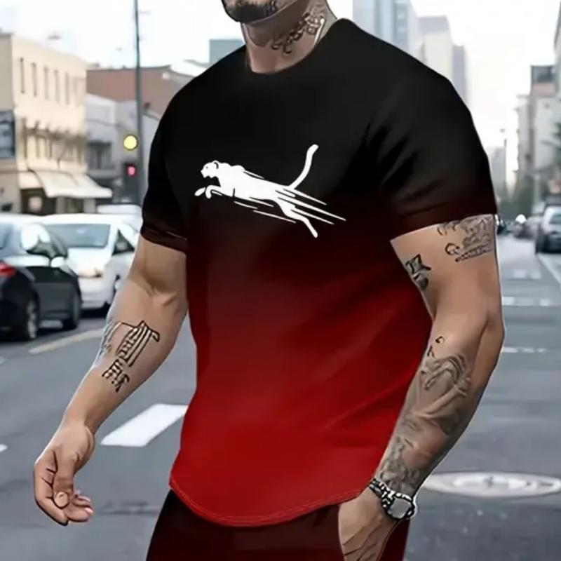 Transmission of love Zomer T-shirts voor heren 3D-print T-shirt Street Fashion korte mouwen T-shirts Losse heren Oversized tops T-shirts Kleding XXL