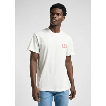 Lee T-shirt  112364580 RELAXED TEE-ECRU