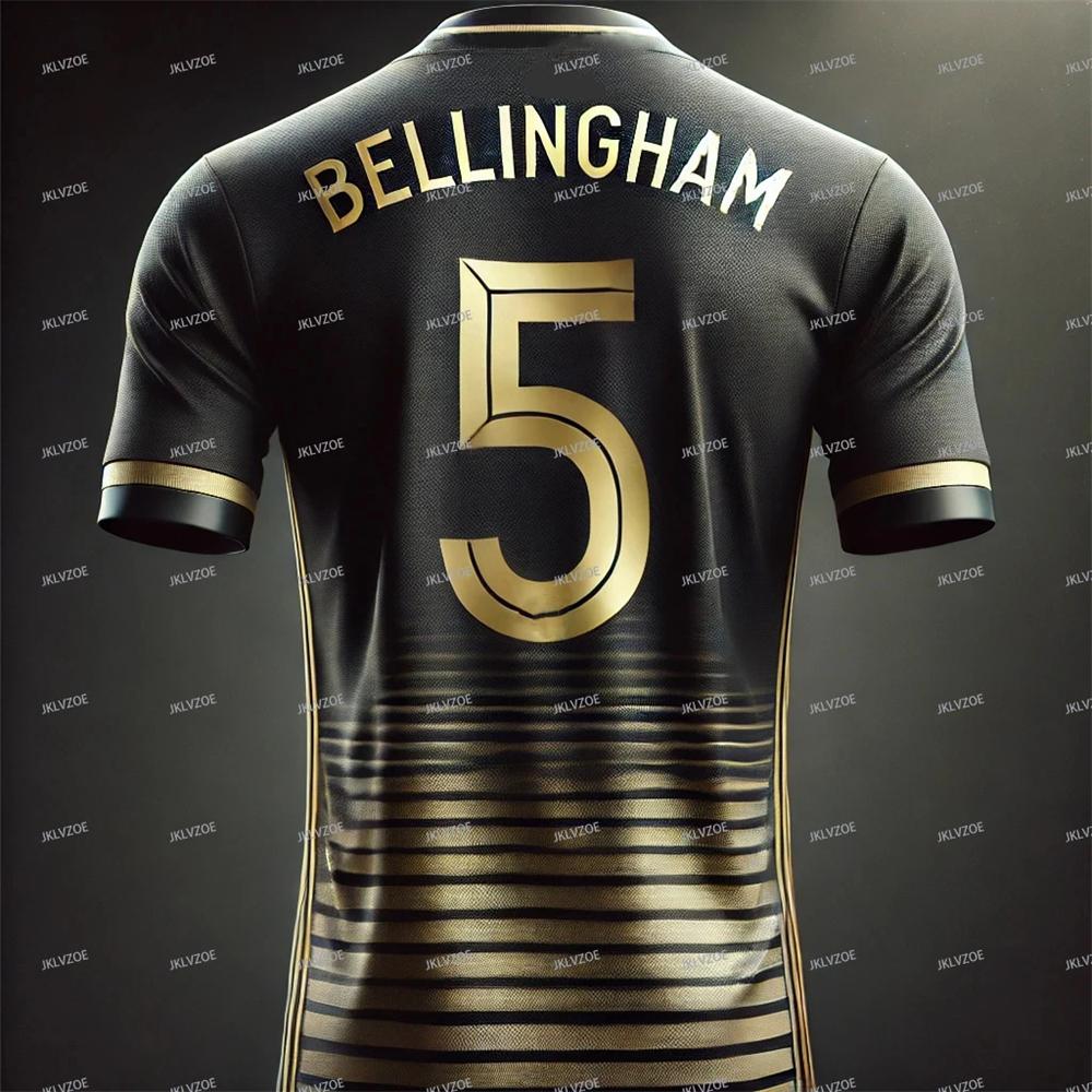 ETST35 Zomer 3D-geprinte No.5 BELLINGHAM voetbal ademende shirts heren sport kinderen korte mouwen sport T-shirt jongenskleding M