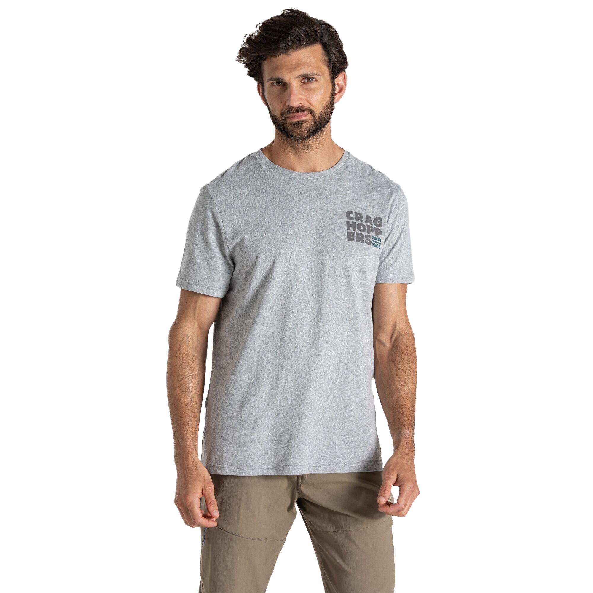 Craghoppers Mens Lucent Text Marl T-Shirt S