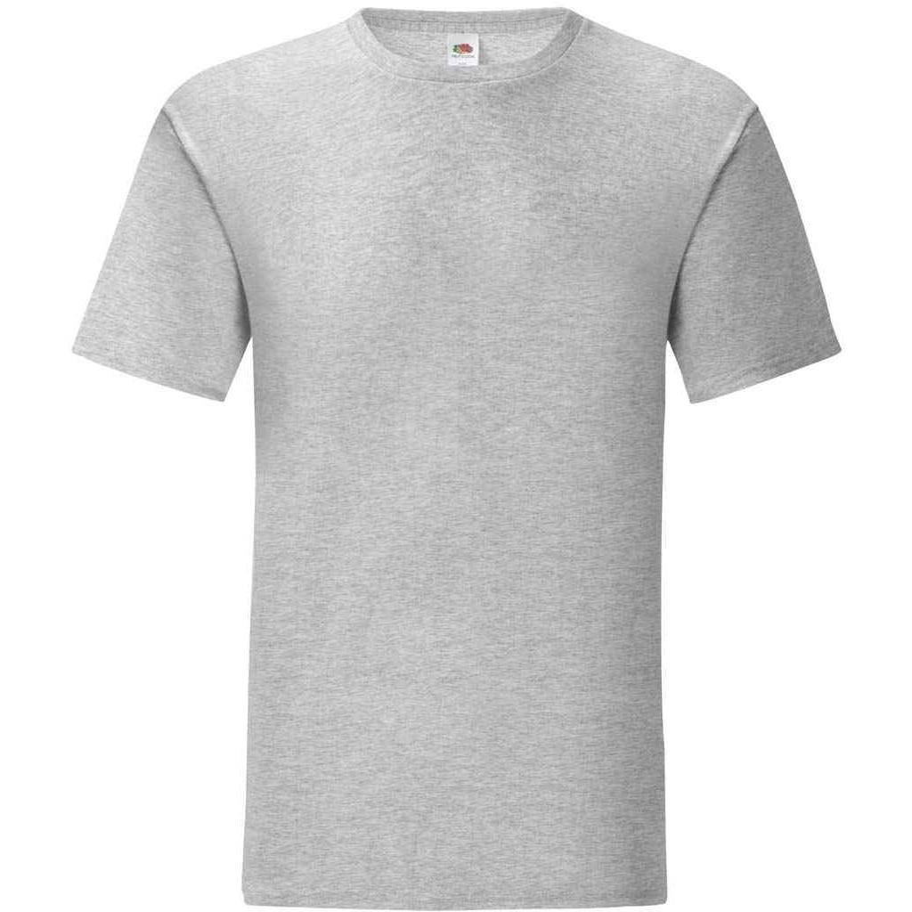 Fruit Of The Loom Heren iconisch 150 T-shirt S lichte zeegroene kleur