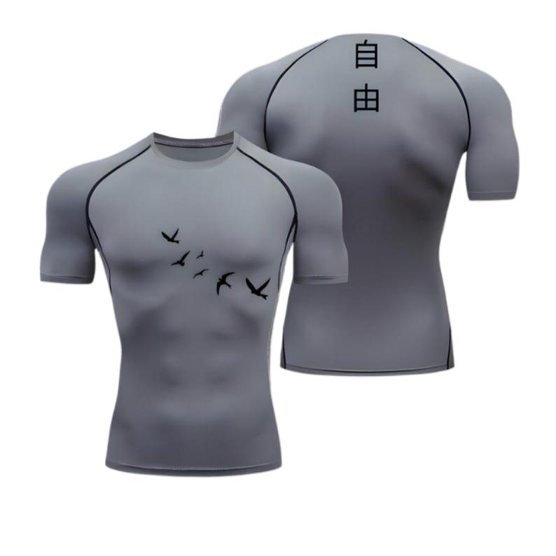 Xin nan zhuang Eren Compressieshirt | Attack on Titan, Eren Jaeger, AOT, Anime Gymkleding, Gym, Sportkleding, Kleding, Compressieshirt, Spierhemd, Merchandise 3XL