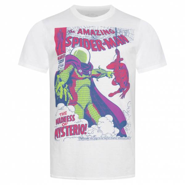Lizenz SPIDERMAN Madness MARVEL Heren T-shirt FBMTS759WHT
